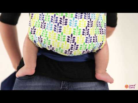 Love & Carry. Front carry in Mei Tai (Meh Dai) baby carrier. Safety tips for Mei Tai