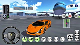 Lamborghini Driver vs Airplane in 3D Driving Class - Best Android IOS Gameplay screenshot 4