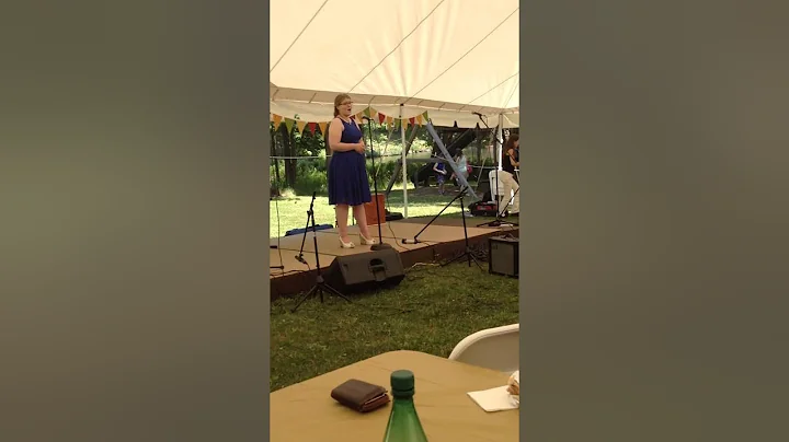 Heather Williamson singing June at Port Cunnington...