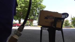 Asahi WA2000 shooting video using the external power source