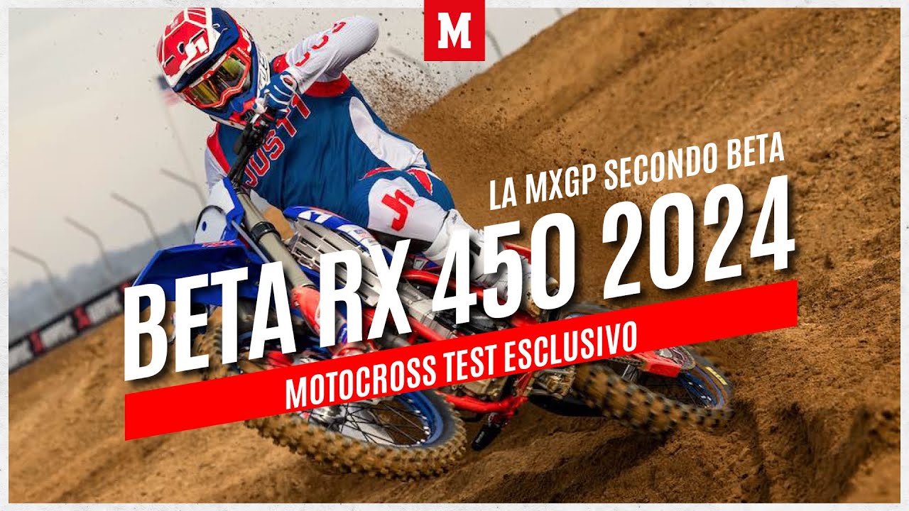 TEST BETA RX 450 2024 | LA MXGP SECONDO BETA