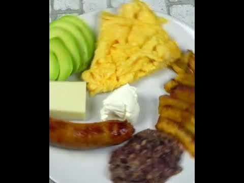 Desayuno catracho con chorizo centroamericano de dcarnilsa - YouTube