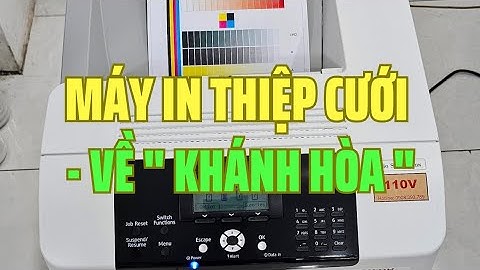 [KHÁNH HÒA] Máy In Thiệp Cưới ( Ricoh Sp C440dn ) =》TX.Ninh Hòa - Khánh Hòa =》Phục Vụ: In Thiệp Cưới