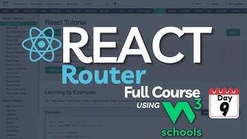🔥 React for Beginners: React Router Tutorial | Link Multiple Pages in React | React using W3Schools