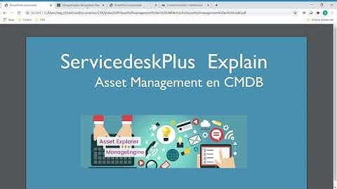 ServiceDesk Plus Tutorial: Asset Management & CMDB