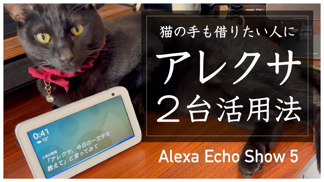 アレクサ 2台目 活用法 | Echo Show 5 Alexa搭載