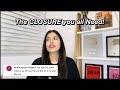 The closure you all need byebye