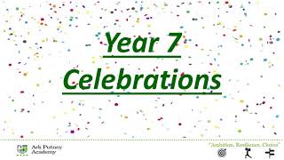 Year 7 February Celebrations Assembly