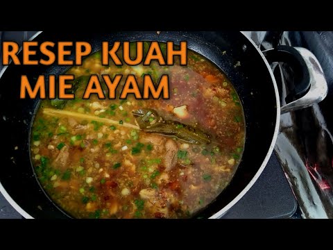 Cara Bikin Bumbu Kuah Mie Ayam Yang Enak