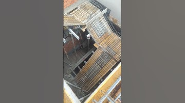 cách bố trí thép cầu thang chiếu nghỉ ba vế hai lớp A15