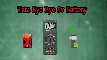 Tired of Constantly Changing Batteries? This Idea Is For You - Multimeter Upgrade