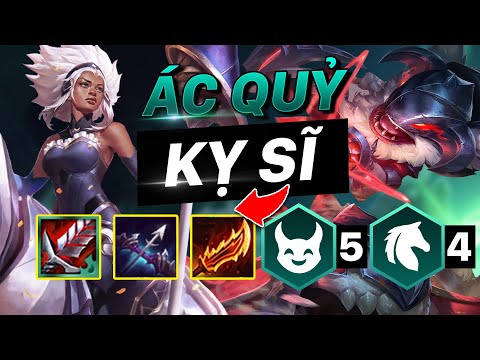 HƯỚNG DẪN ĐỘI HÌNH ÁC QUỶ - KỴ SĨ | KLED SIÊU CARRY LEO RANK CỰC KHỎE PHIÊN BẢN 11.3B | ĐTCL 5.0!