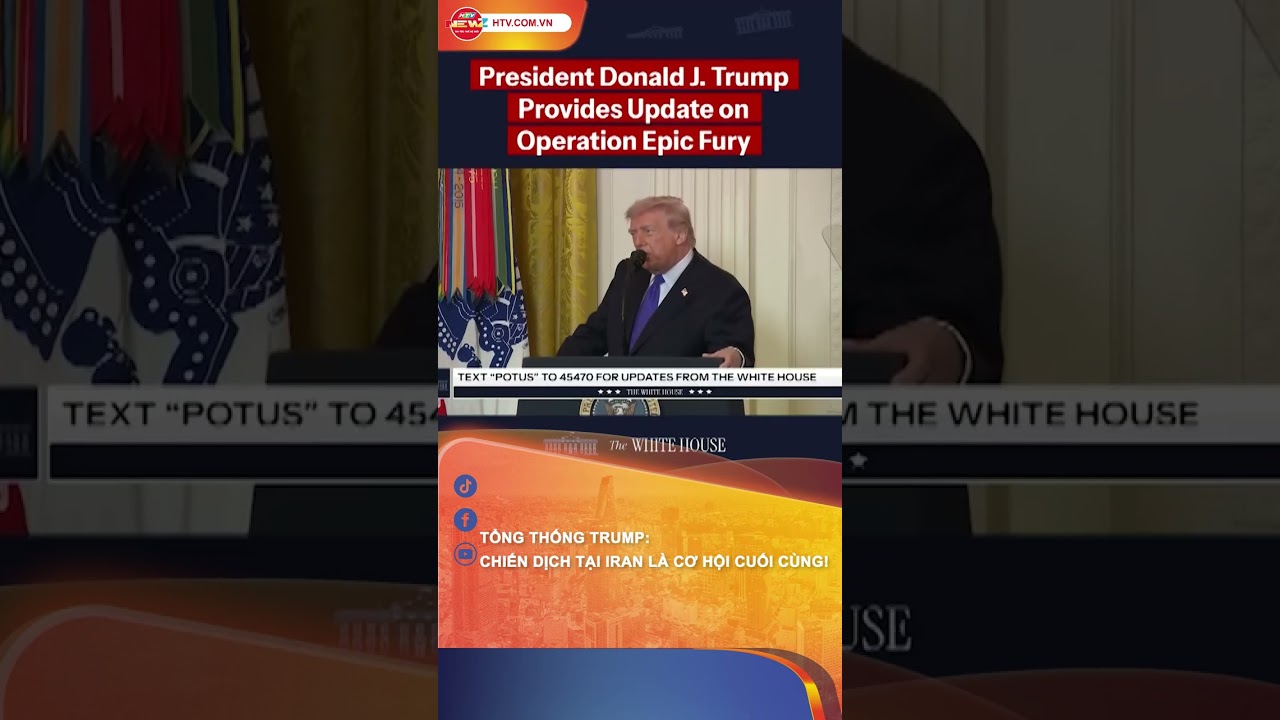 TỔNG THỐNG TRUMP CHIẾN DỊCH TẠI IRAN LÀ CƠ HỘI CUỐI CÙNG