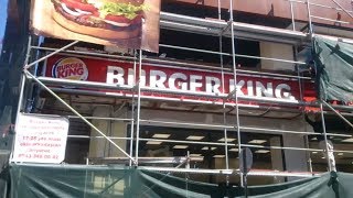 Burger King Mağaza Tabela Kurulum ve Montaj | BurgerKing Cephe Tabela Montajı - kutuharf | [Reklam]