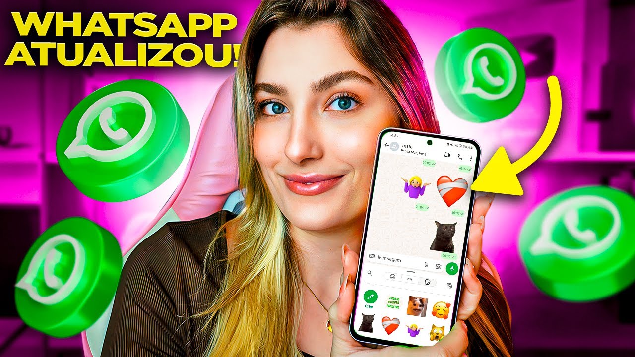🔥NOVA ATUALIZAÇÃO do WHATSAPP 2024 para iPhone e Android - YouTube