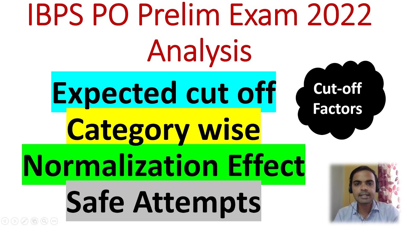 ibps po prelim expected cut off 2022 ibps po exam analysis ibps po
