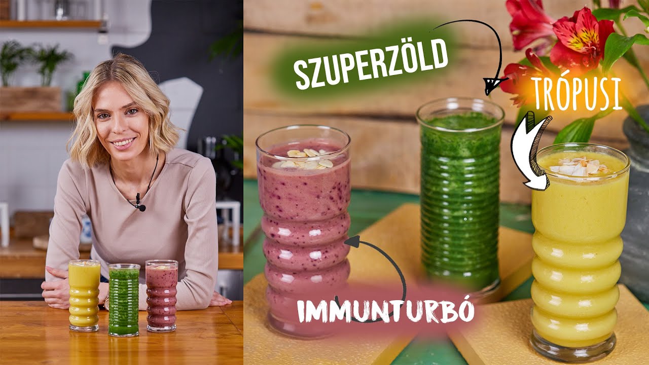3 tuti napindító smoothie