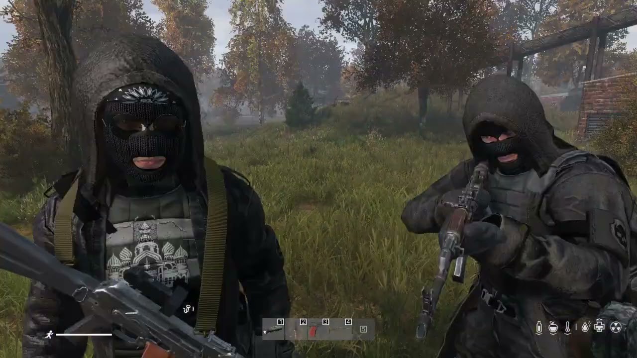 meeting the local Bandits in StalkerZ