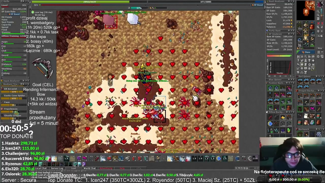 NAJLEPSZY EXP DLA 300 PALADYNA! POLOWANIE NA NIBBLEMAWY I CANDY HORRORY 2KK+ RAW I WALKA Z BOSSEM!