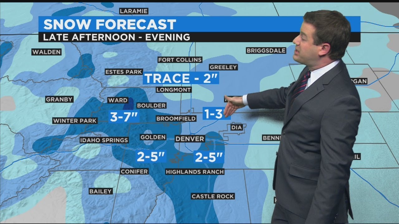 Snow Returns This Afternoon - YouTube