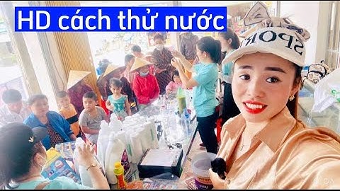 HD kiểm tra nước cho bà con / lọc nước thiên hà #cáchlọcnước #xửlýnước #hệthốnglọc #bểlọcnước