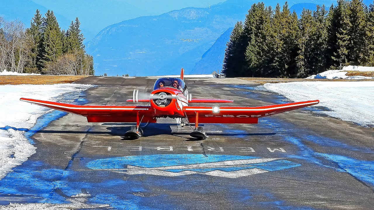 Méribel Altiport Aviation | Part A – Majestic Alpine Aviation Scenes