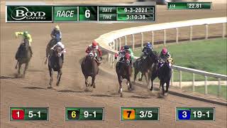 RACE 6 PROGRAM 9-3-2021