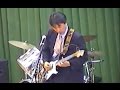 High school teacher played Yngwie Malmsteen.2001.酒田工業高校.酒工祭Live