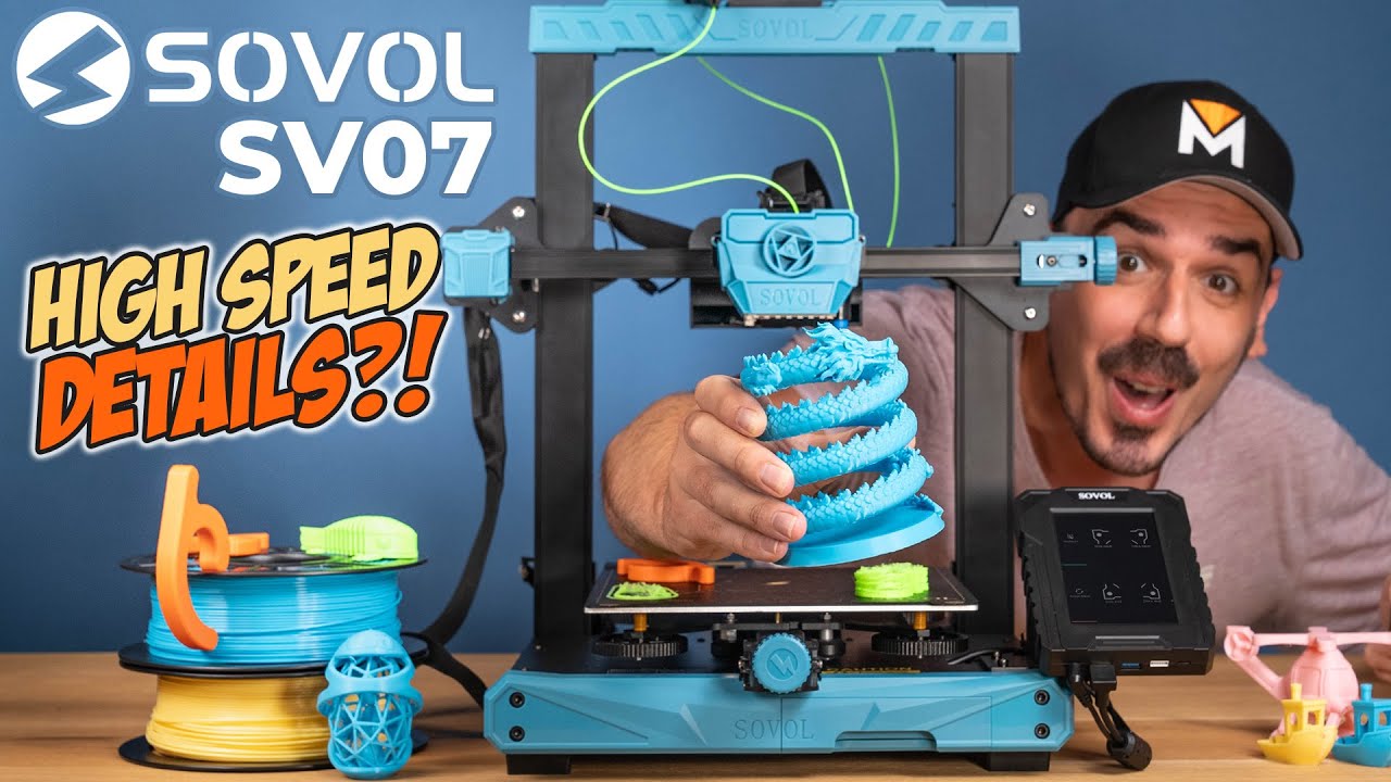SOVOL SV07 | Bester Einsteiger 3D Drucker mit Klipper?! (Test 2023 ...
