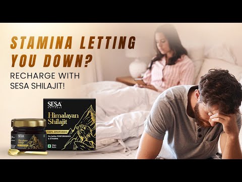 Boost Stamina & Performance Naturally with Sesa Shilajit Resin!