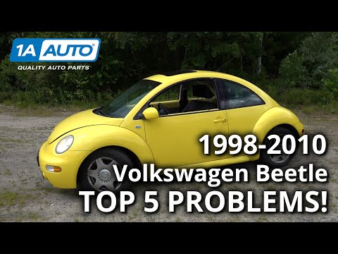 Top 5 Problems Volkswagen New Beetle Coupe 1998-2010 1st Generation 