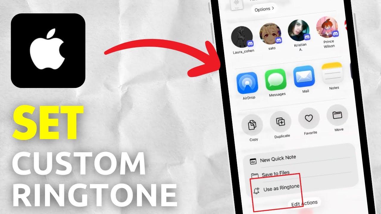 How To Set Custom Ringtone On iPhone (Full Guide) - YouTube
