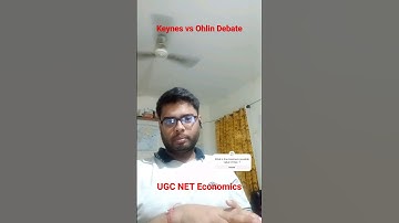What is Keynes vs Ohlin Debate ? Interesting Economics Fact | UGC NET #ugcnet #jrf #upsc #ugc