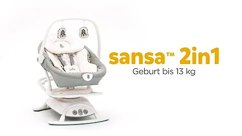 Joie Sansa 2in1 | elektrische Babyschaukel mit Vibration