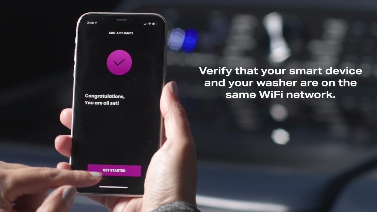 CONNECT YOUR GE PROFILE™ SMART WASHER with BuiltIn Alexa YouTube
