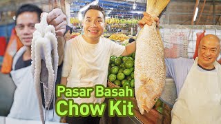 Pasar Basah MURAH di Tengah Kuala Lumpur | Pasar Chow Kit