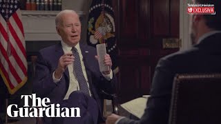 Biden calls for Israel to push for ceasefire and says Netanyahu making a 'mistake' on Gaza