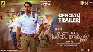 Orey Baammardhi Official Trailer | Siddharth | G.V. Prakash Kumar | Sasi | Siddhu Kumar Image