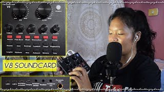 V8 Sound Card Setup for Recording & Live Stream 2020 | Ellen Joy Boado