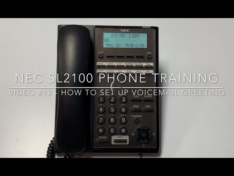 Video #12 - How to Set Up Voicemail Greeting - YouTube