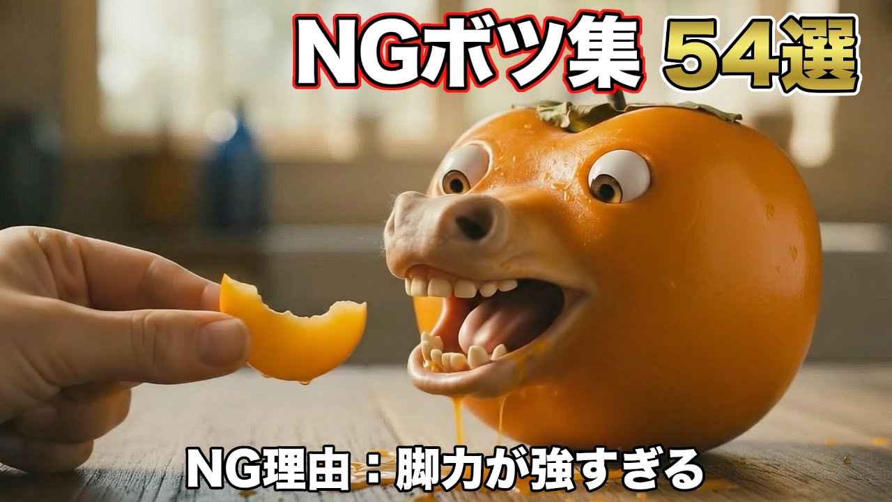 【ASMR NG ボツ集】なんでそうなる？🤣 AI 面白 NG集54選 How did it end up like that? 54 Funny AI Fails