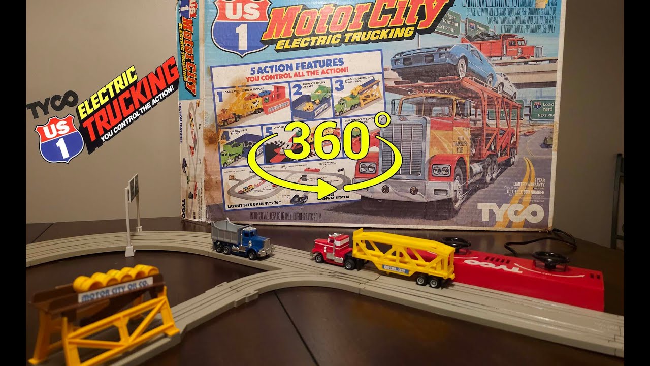 360 VR Tyco US1 Motor City Electric Trucking 3209 YouTube