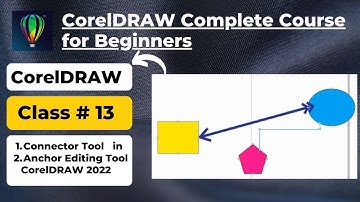 Connector And Anchor Editing Tool in CorelDRAW 2022