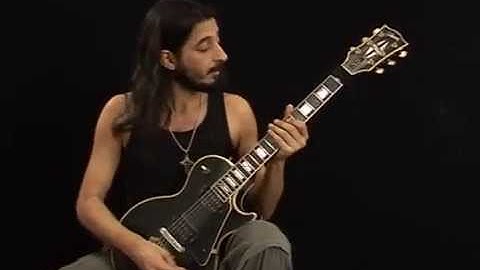 Arpeggio Guitar Exercise with Tapping and String Skipping - Shred Guitar Lesson