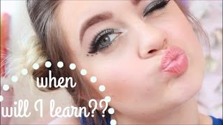 attempting to wear blue eyeshadow | Miss Milly May screenshot 4