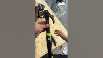 Afraid of smashing your fingers? This hammer was invented for you.