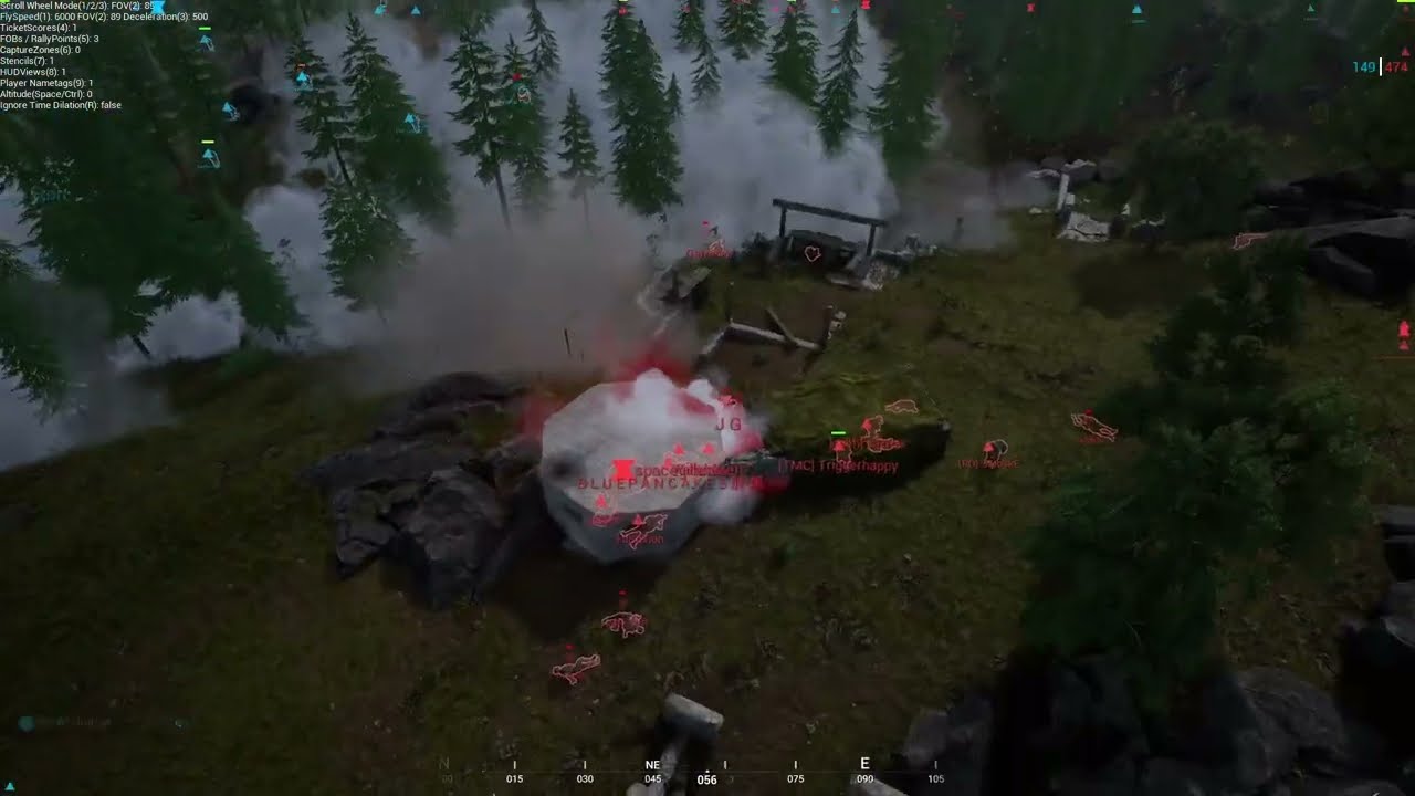 Squad - Gorodok - Ambush Hill - iW Invasion Server - God View