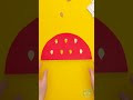 🍉 I Made The COOLEST Watermelon Craft! 😍✂️ #kids #DIY