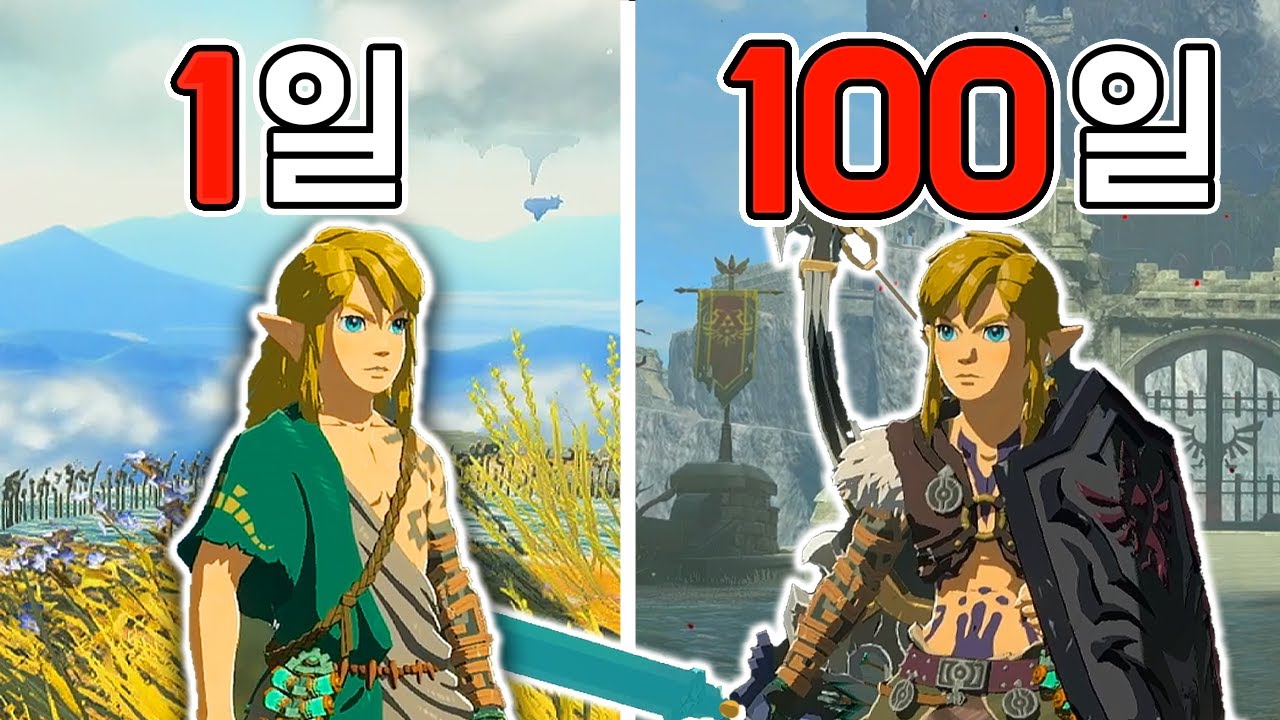 젤다 왕눈 100일 동안 뉴비 시점으로 엔딩까지 알차게 즐기기  (스위치2)