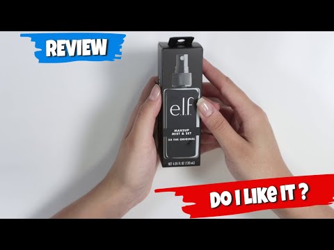 ELF Makeup Mist and Set Review